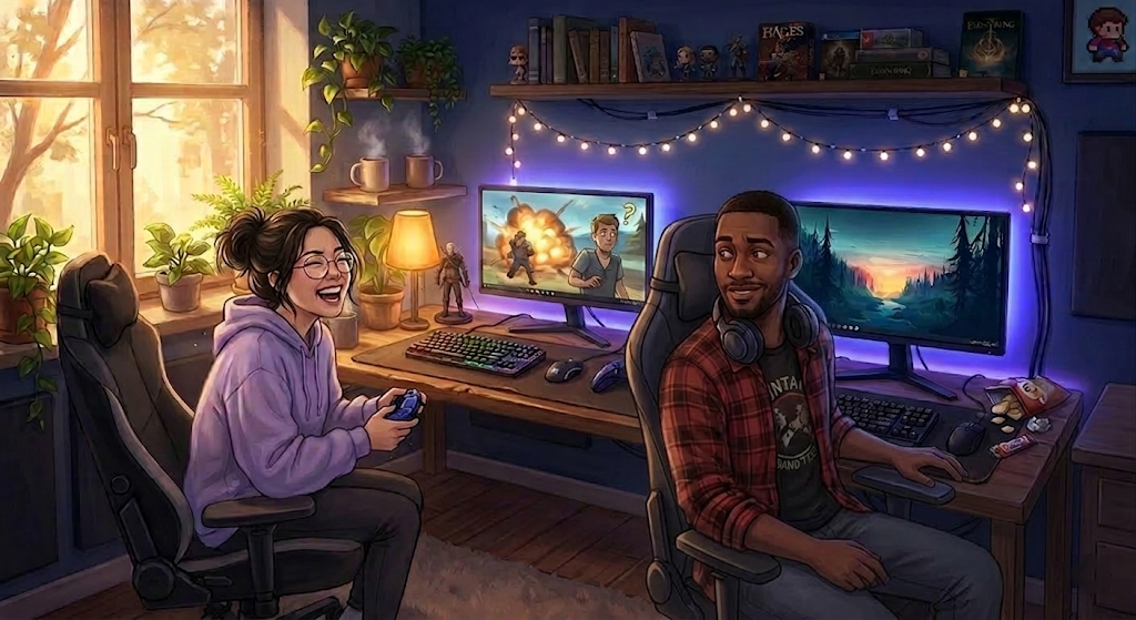 Setting Up the Ultimate Shared Gaming Space for Two